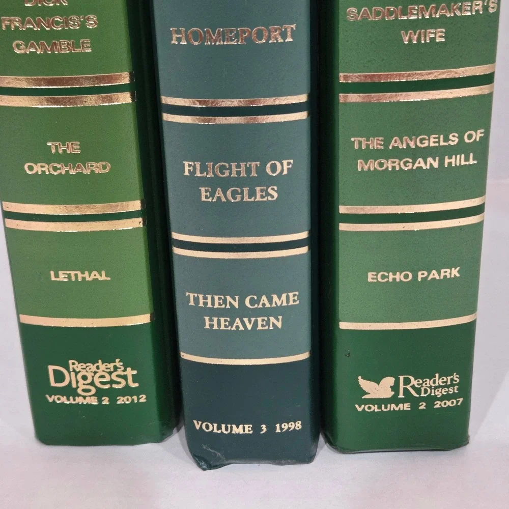 Reader's Digest Select Editions Lot of 3 Hardcover Books (1998, 2007, 2012)